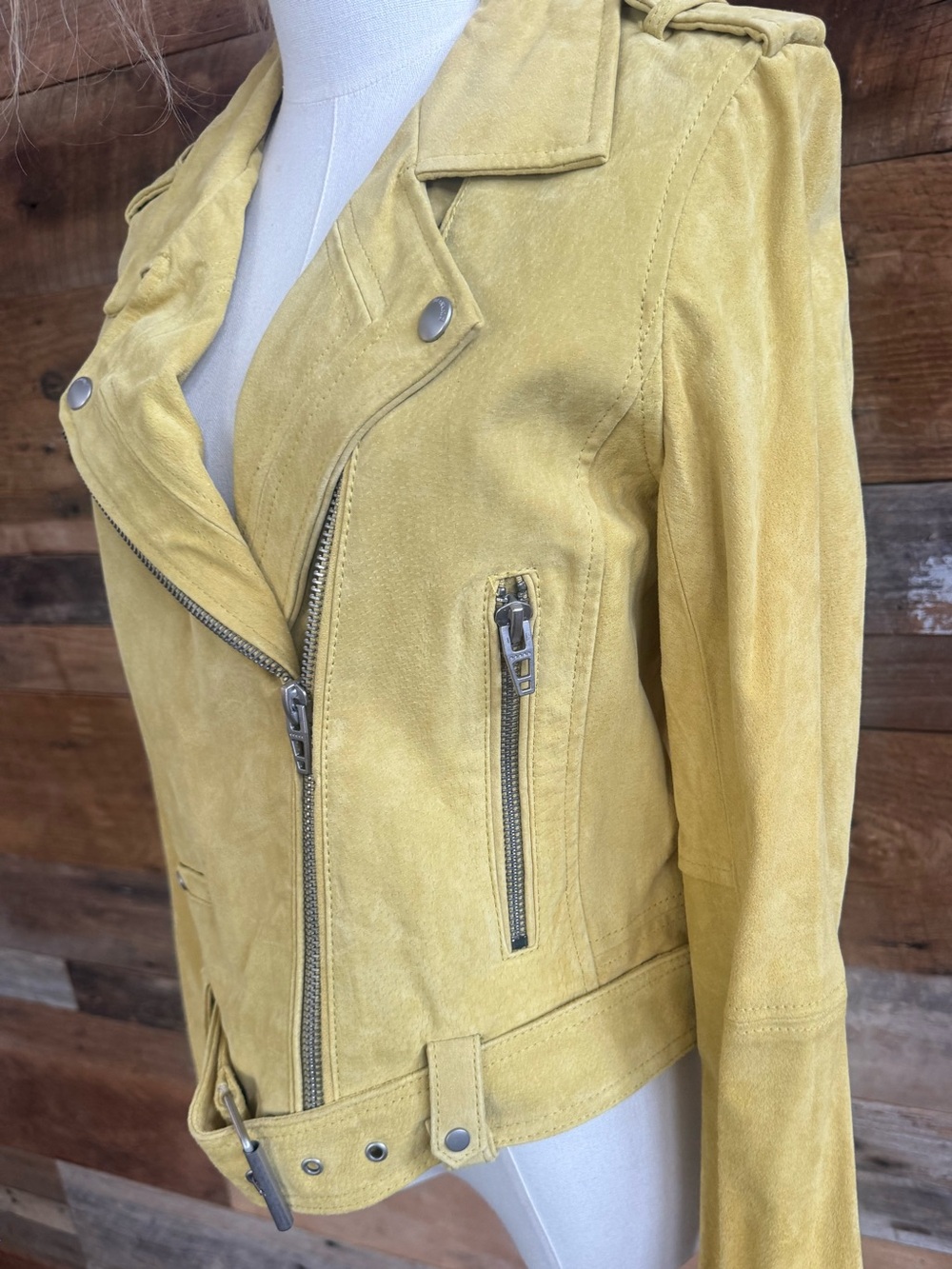 BLANKNYC Suede Moto Jacket | Style 73K-9269